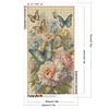 Diamond Painting-5D Full Round Drill Butterfly(70*40 CM)