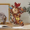 Diamond Painting Acrylic Birds House  Clock Ornament