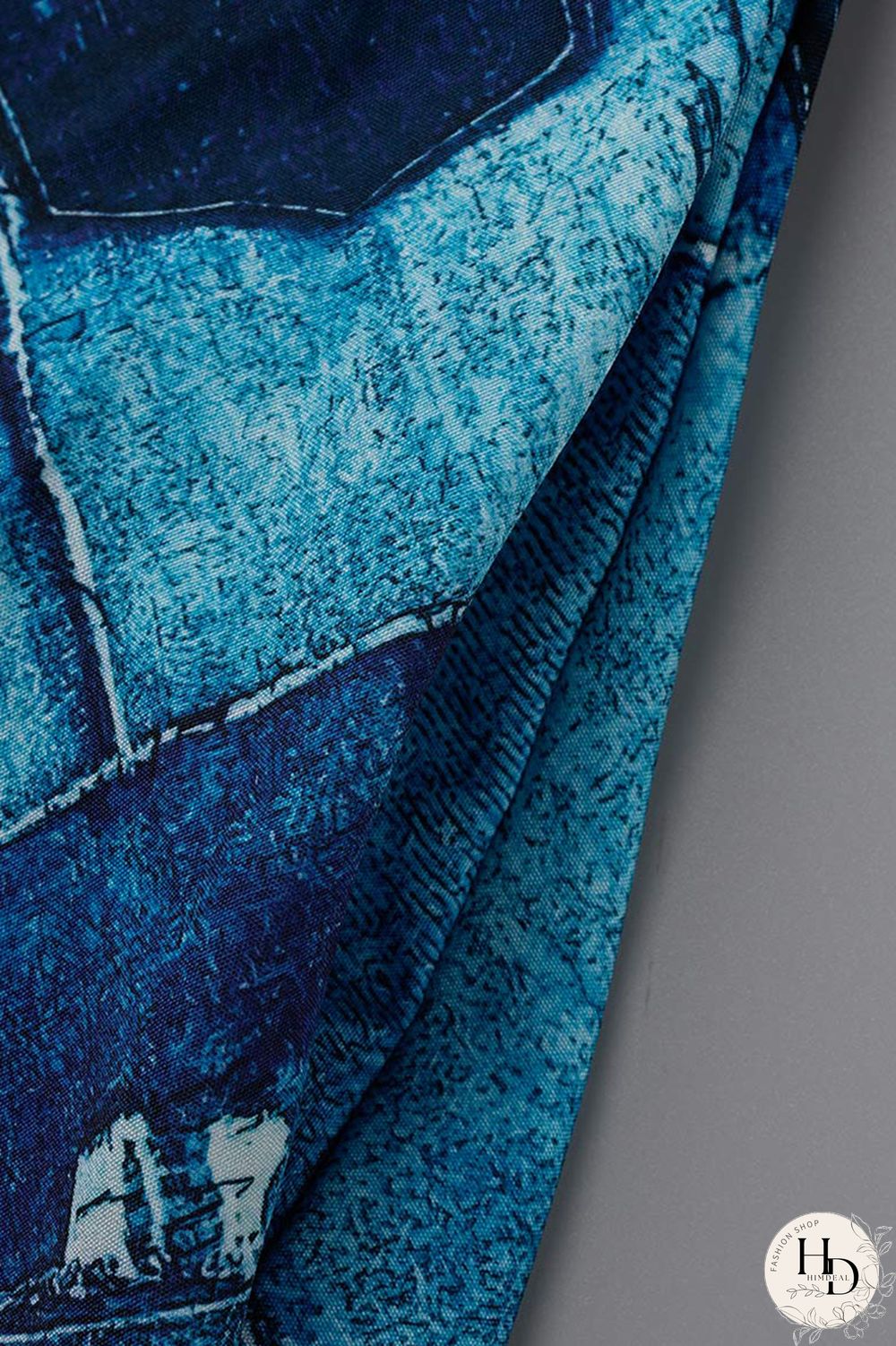 Camouflage Fashion Casual Print Patchwork Turndown Collar Shirt Dress