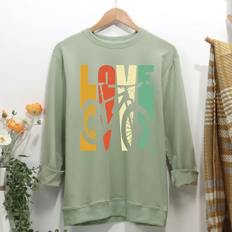 Love to ride Women Casual Sweatshirt