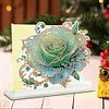 Acrylic Rose 5D DIY Diamond Art Paper Towel Storage Rack Decor for Home Decor