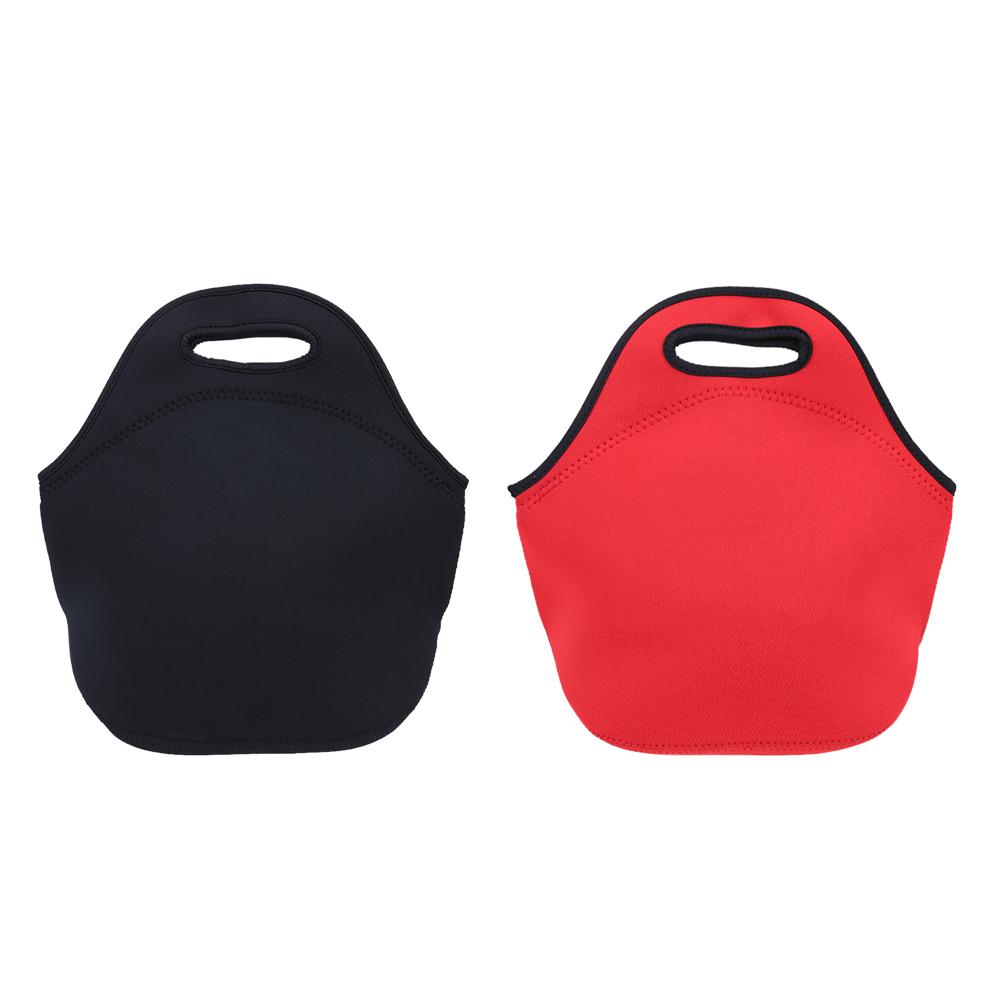 

Neoprene Lunch Tote Bag Insulated Waterproof Lunch Box Container, Red（红色）, 501 Original