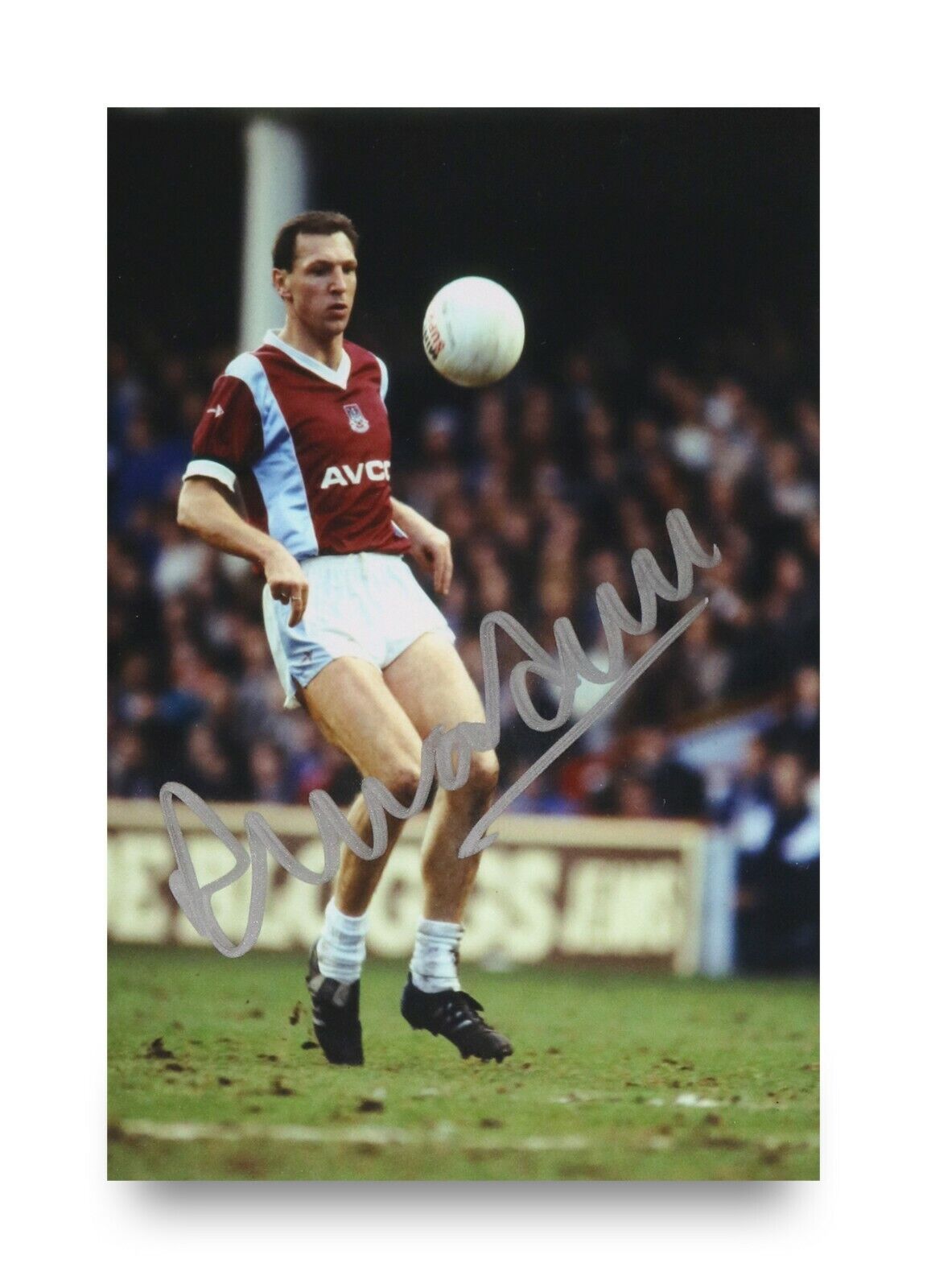 Alvin Martin Signed 6x4 Photo Poster painting West Ham United England Autograph Memorabilia +COA