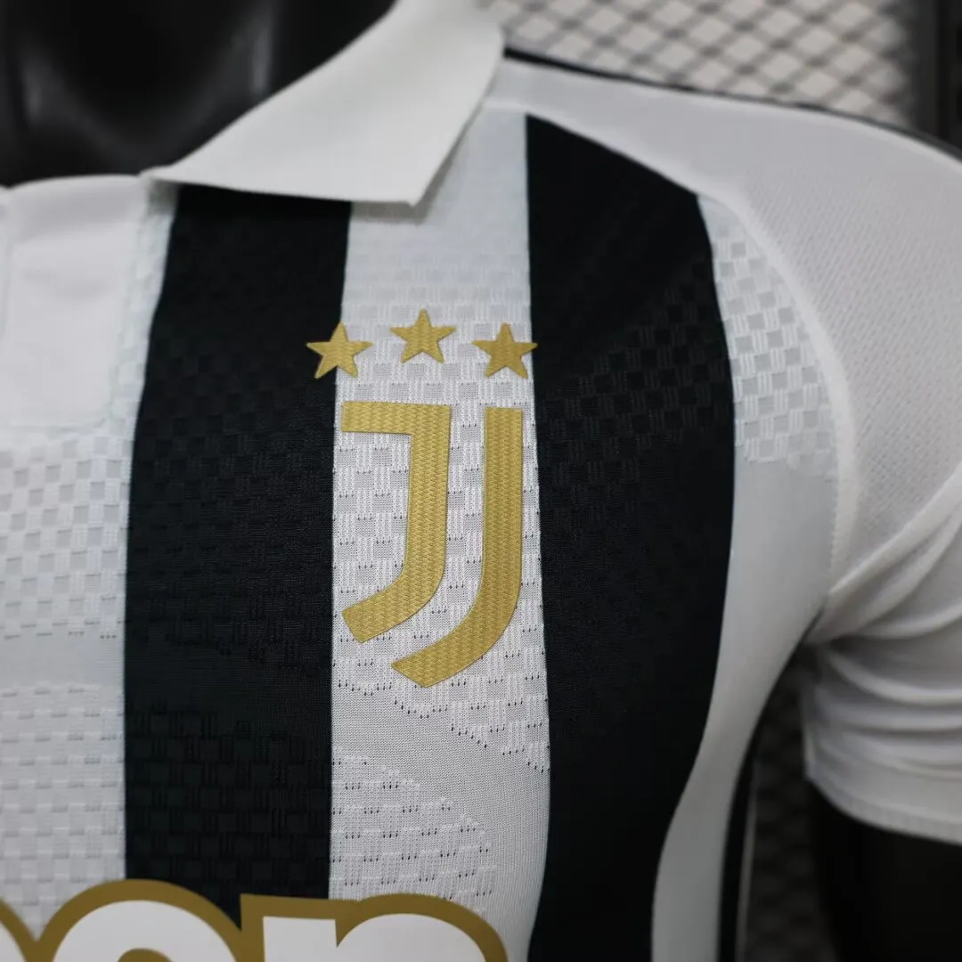 26/27 Juventus Home Player Version Men's Football T-Shirt 1:1 Thai Quality