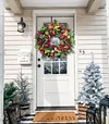 🔥Christmas Hot Sale 49% Off🔥Williamsburg Style Christmas Wreath with Fruit and Berries 🎄-mysite-Adracos