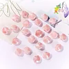 Lovely Painting Pink Flower Butterfly Beads DIY Jewelry Accessories