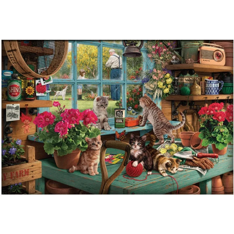 1000 Pieces Wooden Jigsaw Puzzle for Adults Stress Relief Toys Interactive Games that Promote Friendship