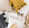 Nordic Linen Jacquard Home Living Creative Cushion Pillow Cover