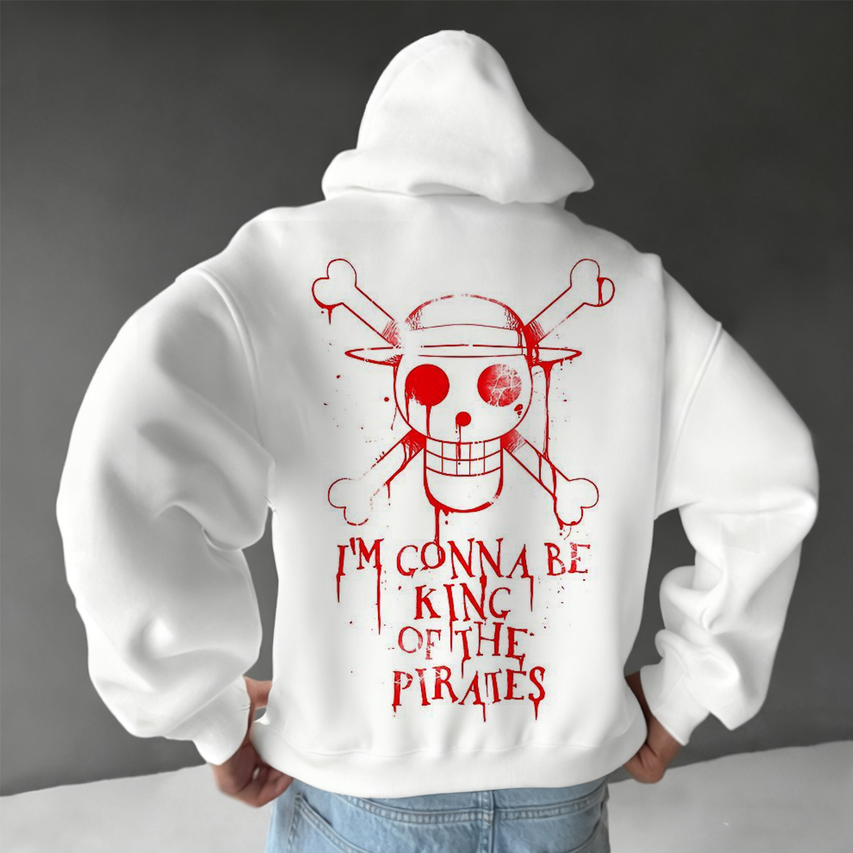 Pirate Skull Hoodie - Perfect for Anime Fans and Cosplay Enthusiasts