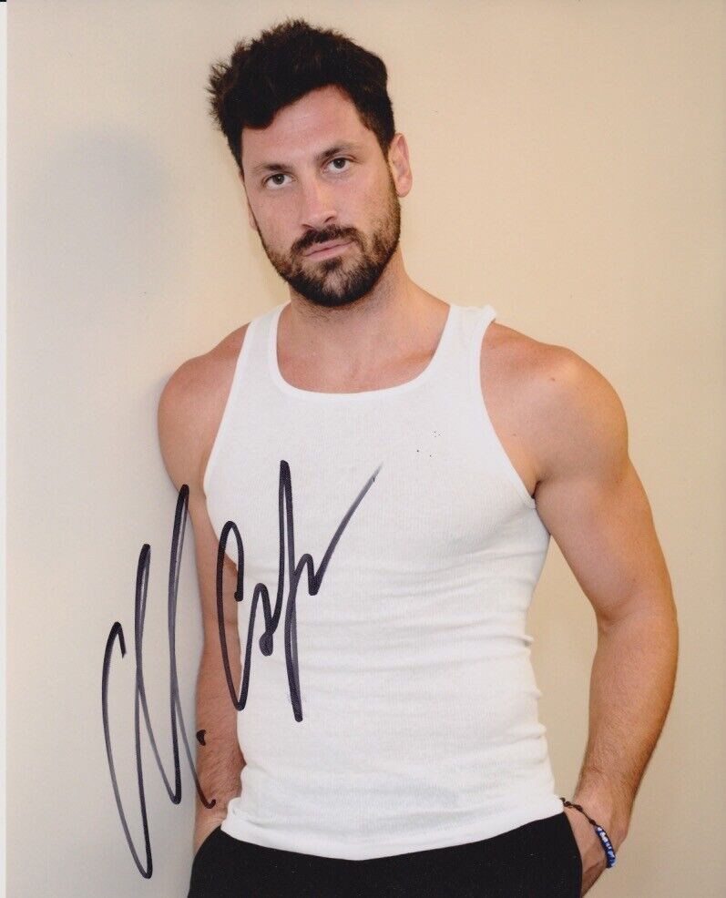 Maksim Chmerkovskiy (Dancing with the Stars) signed 8X10 Photo Poster painting