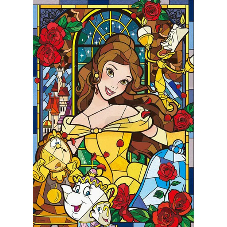 Full Round Drill Diamond Painting - Disney Princess - 30*40cm