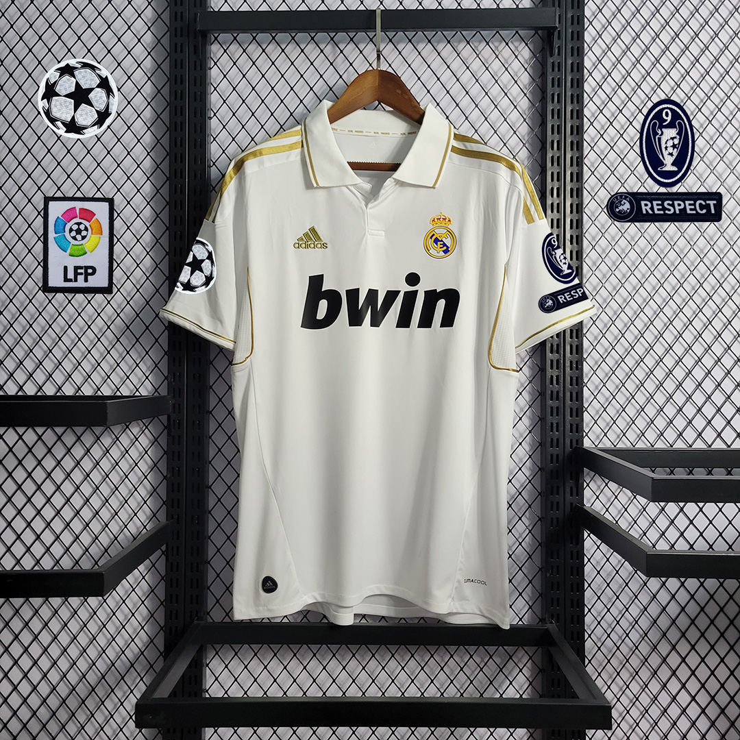 Retro Real Madrid 11-12 Home Stadium Jersey