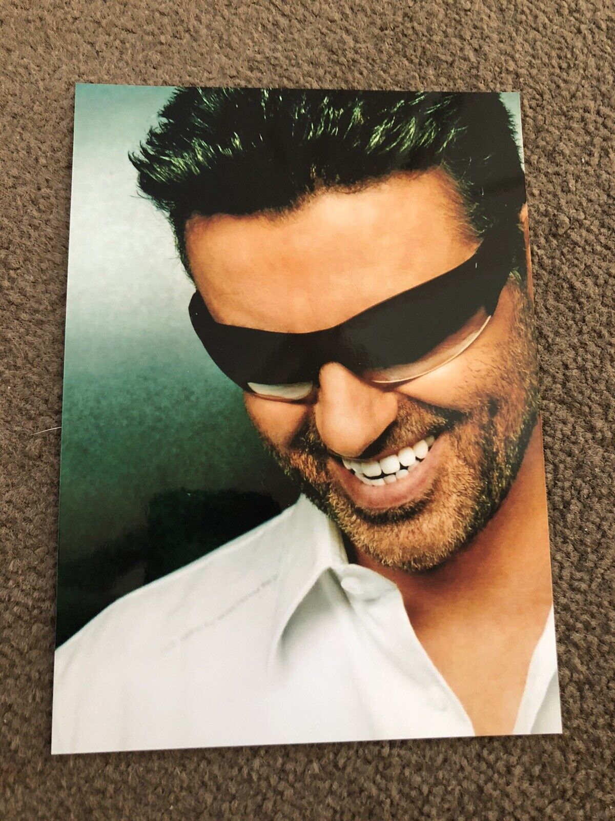 GEORGE MICHAEL (SINGER) UNSIGNED Photo Poster painting- 7x5”