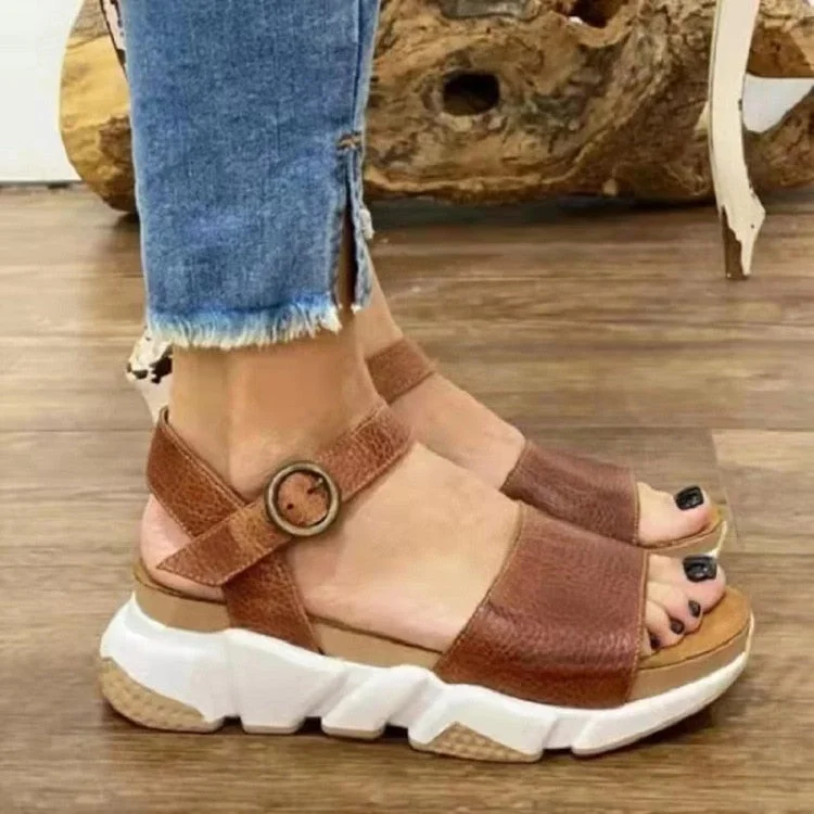 Wedges Shoes For Women High Heels Sandals Summer Shoes 2022 Flip Flop Chaussures Femme Platform Sandals Plus Size 35-43