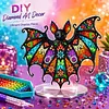 DIY Halloween Bats Diamond Painting Ornaments (Single-Sided)