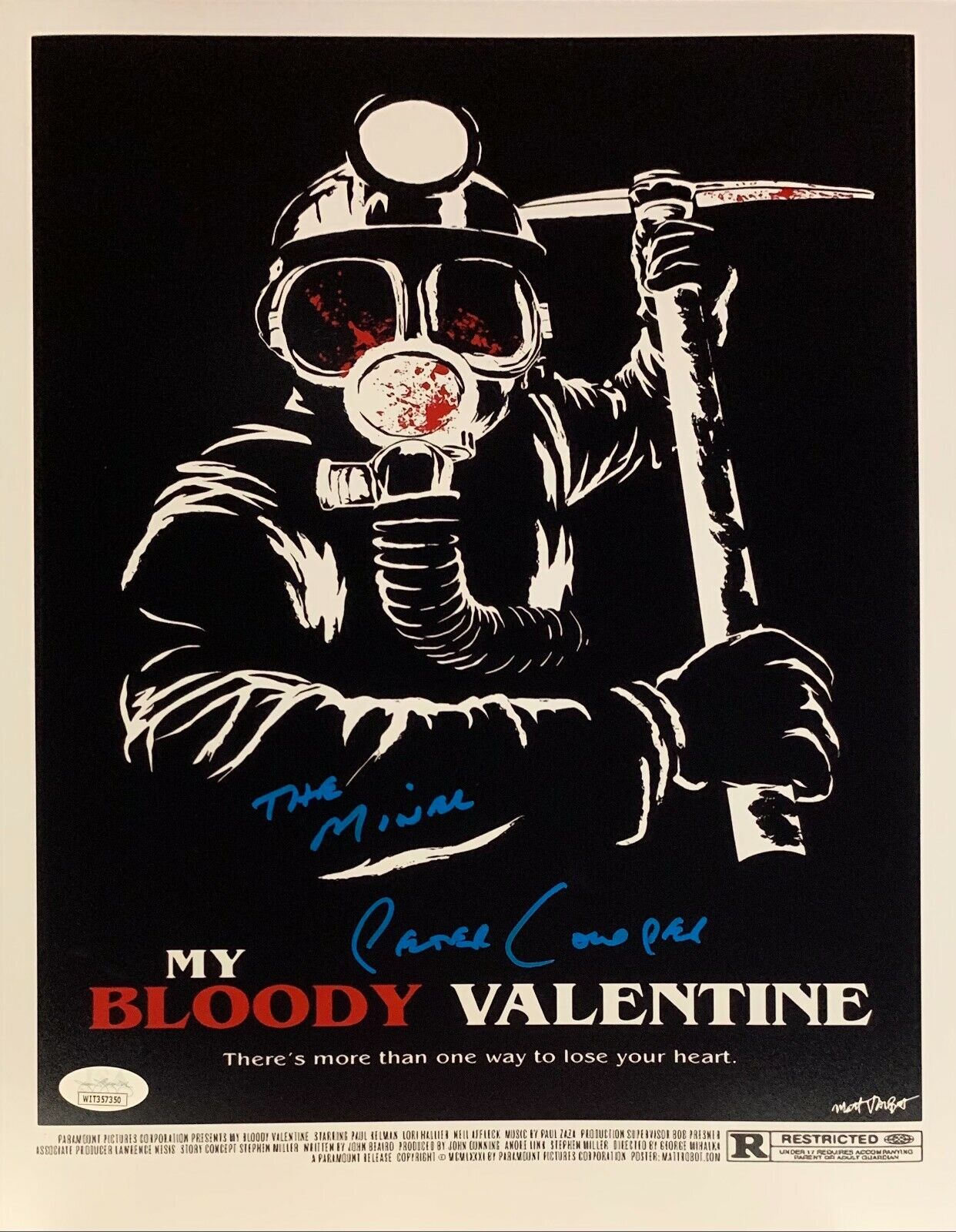 Peter Cowper autographed signed inscribed 11x14 Photo Poster painting My Bloody Valentine JSA