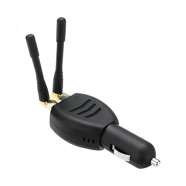 Mini Car GPS Blocker Signal Jammer 2 Antenna Dual-Channel