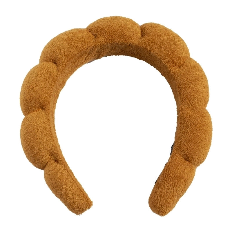 Minimalist Women’s Color Block Towel Velvet Spa Headband