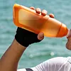 680ml Cycling Aerodynamic Water Bottle Bracket Set Large Capacity Bicycle Wind-Breaking Bottle  Proof Riding Water Kettle Frame Set For Outdoor Cycling Quick Hydration