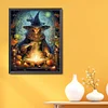 Halloween Witch - 11CT Stamped Cross Stitch - 40*50cm - Halloween