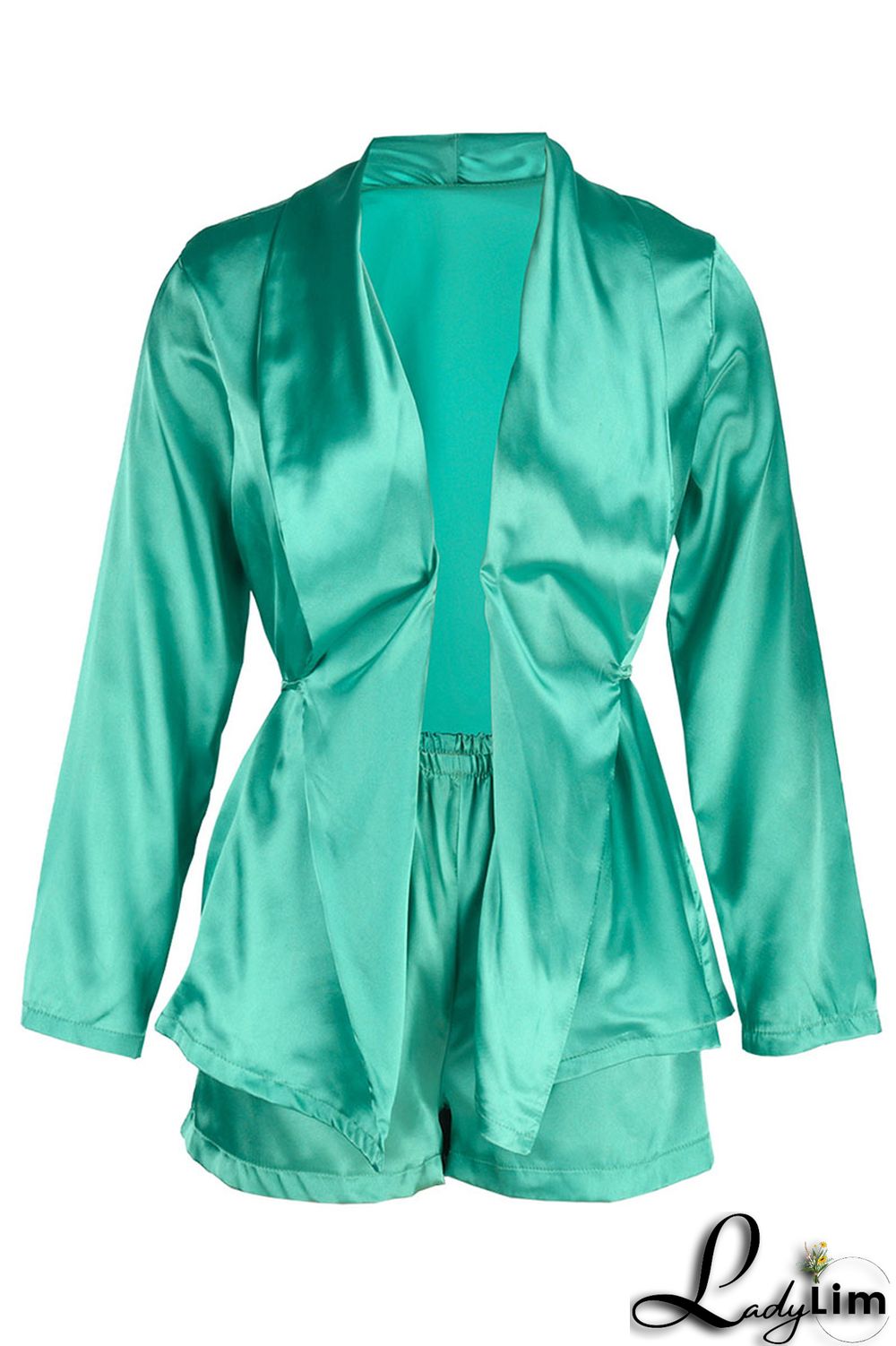 Red Casual Solid Patchwork Long Sleeve Two Pieces