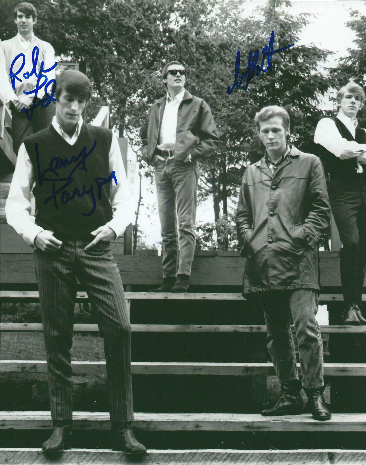 **GFA American Rock Band *THE SONICS* Signed 8x10 Photo Poster painting AD3 COA**