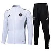 25/26 Inter Miami White long zipper  Training Jacket Set
