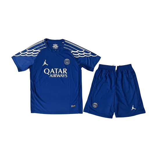 Maillot Paris Saint-Germain Desire Doue 14 Enfant Tenue 3ème 2024-2025 Manche Courte