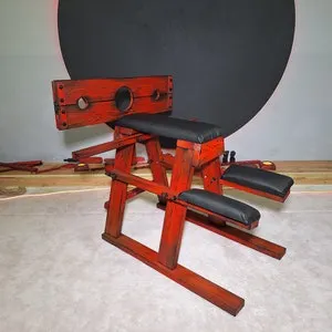 pornhint Pornhint Multifunctional BDSM spanking bench with neck and hands pillory bondage, sex furniture.