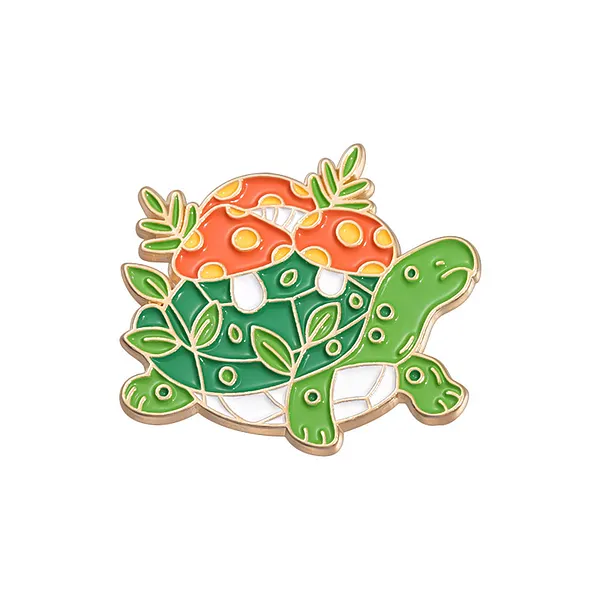 Foto del pin Tortuga Amiga del Hongo