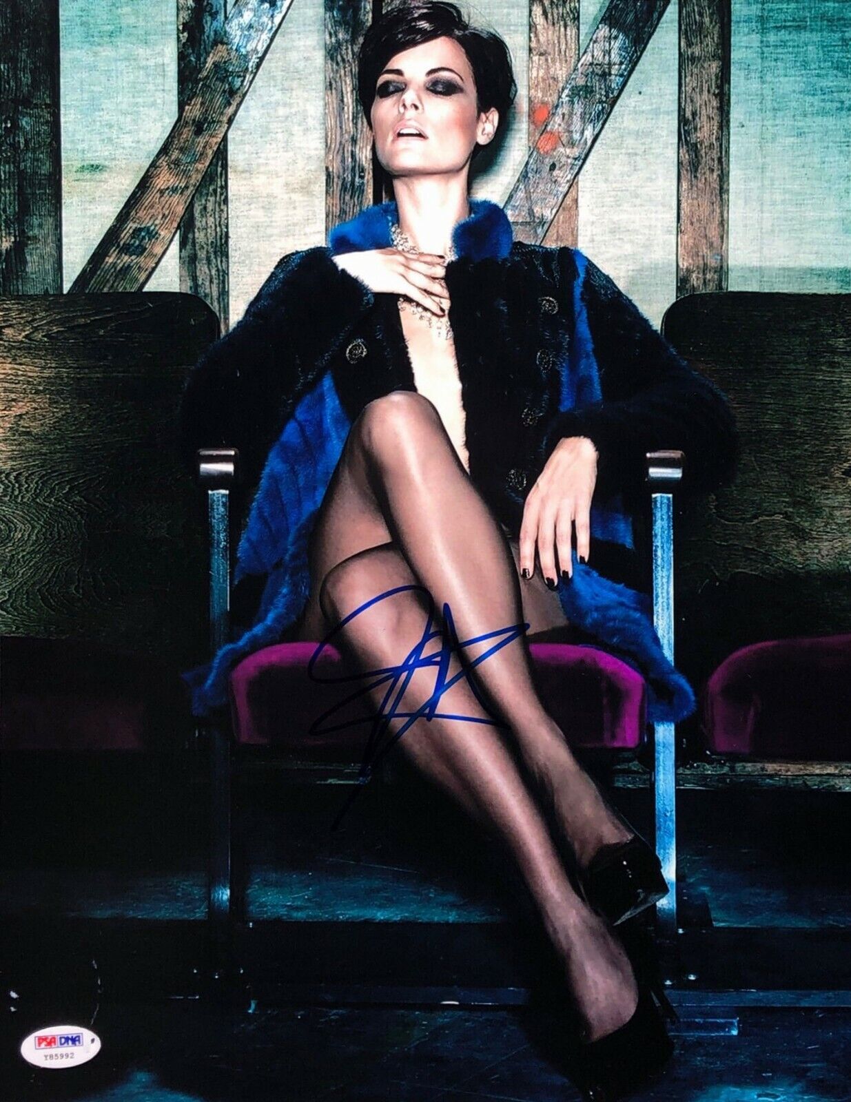 Jaimie Alexander Signed 11x14 Photo Poster painting *Model *Thor *Blindspot PSA Y85992