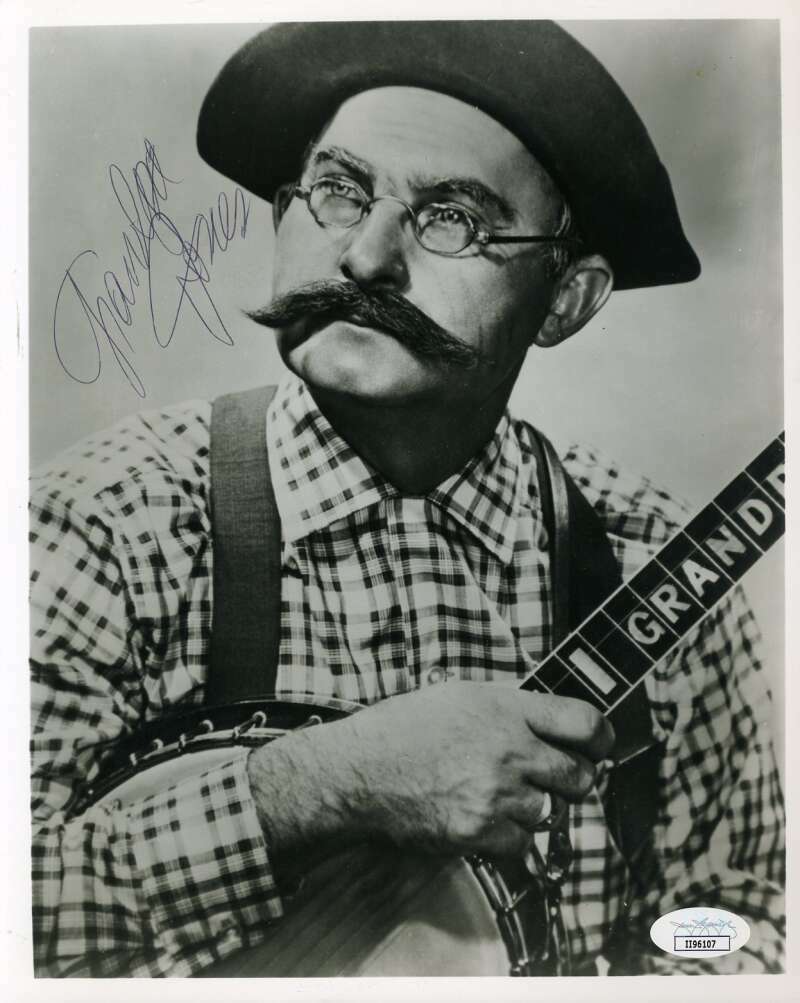 Grandpa Jones JSA Coa Signed 8x10 Photo Poster painting Autograph