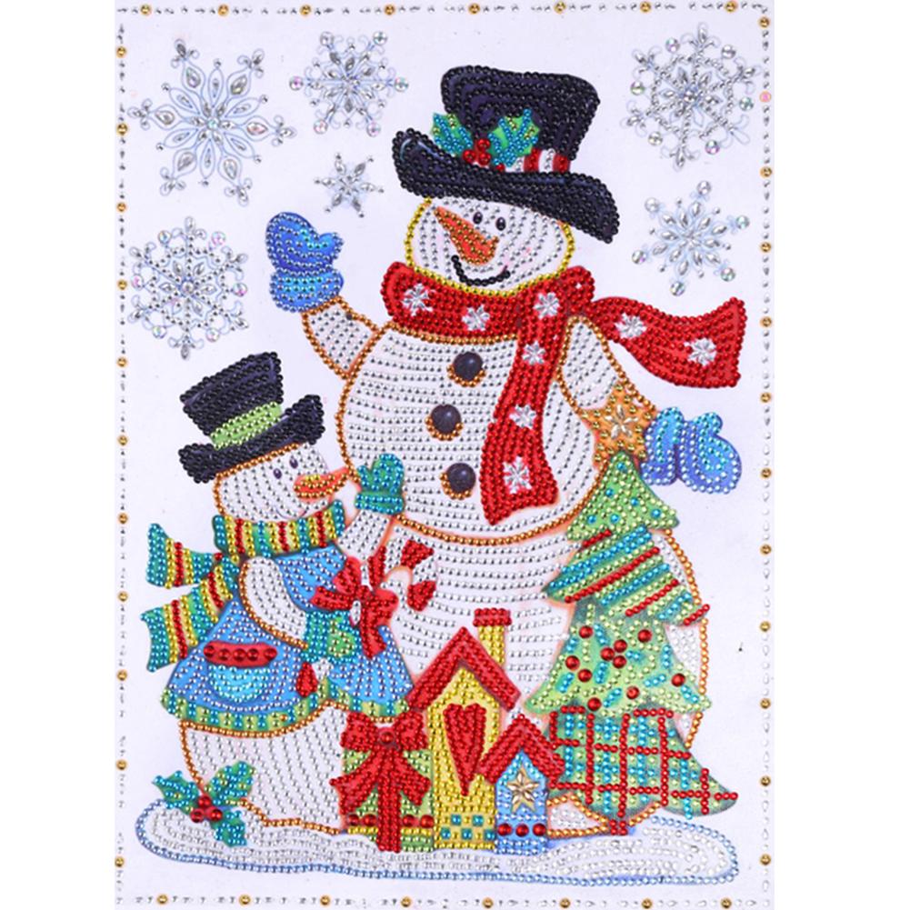 

Snowman-Special Shaped Diamond Painting-30*40CM, 501 Original