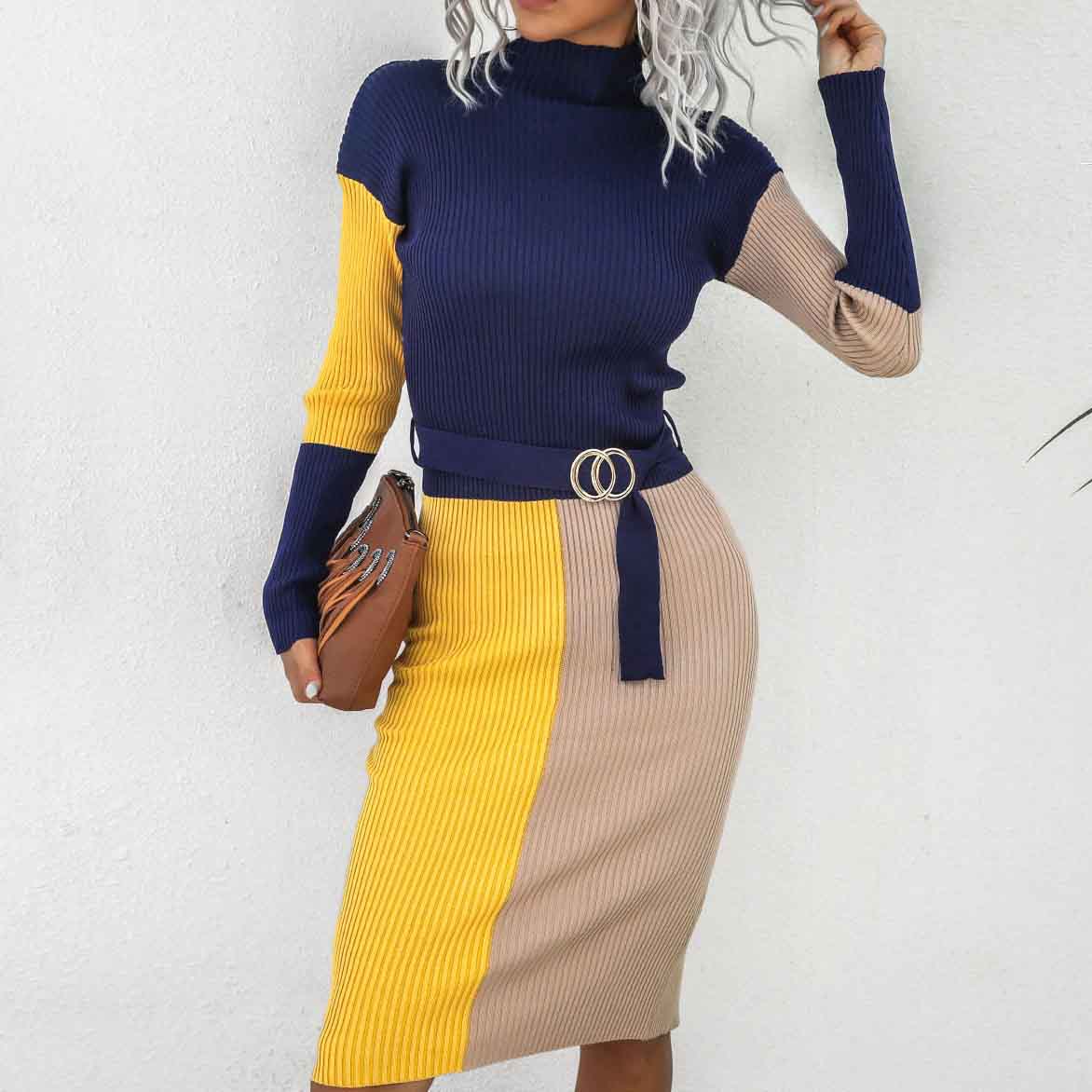  thdmladies Daily Date Vintage Elegant Shirt Sleeve Dress thedmladies