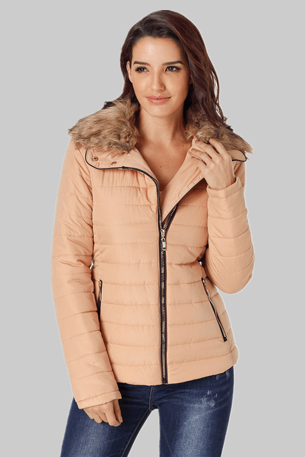 Casual Solid Color Thick Coat
