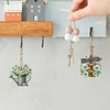 6 PCS Garden Daisy Double Sided - 5D DIY Keychain