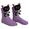 3D Knit Socks Funny Warm Cute Socks Double Layer Hand Crocheted Sock Middle Tube Socks for Autumn/Winter for Men & Women
