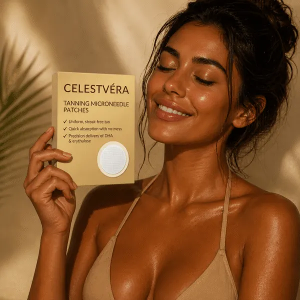 Celestv&eacute;ra Tanning Microneedle Patches