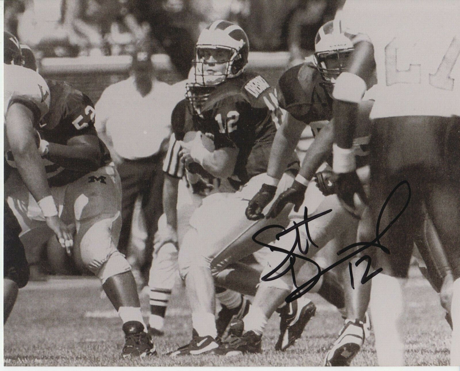 Scott Dreisbach #0 8x10 Signed Photo Poster painting w/ COA Michigan Wolverines -