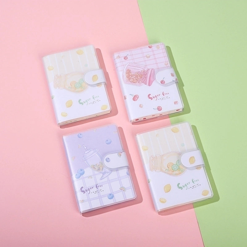 Cute Cartoon Mini Portable Pockets A7 Buckle Notebook