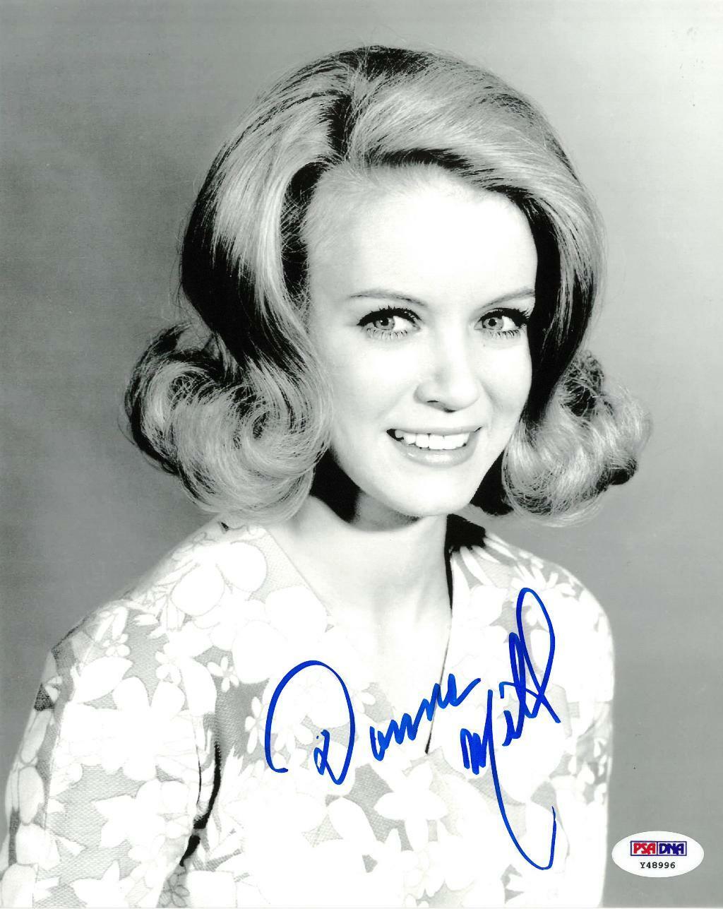 Donna Mills Signed Authentic Autographed 8x10 B/W Photo Poster painting PSA/DNA #Y48996