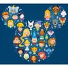 Cartoon - 11CT Counted Cross Stitch - 40*45cm - Disney
