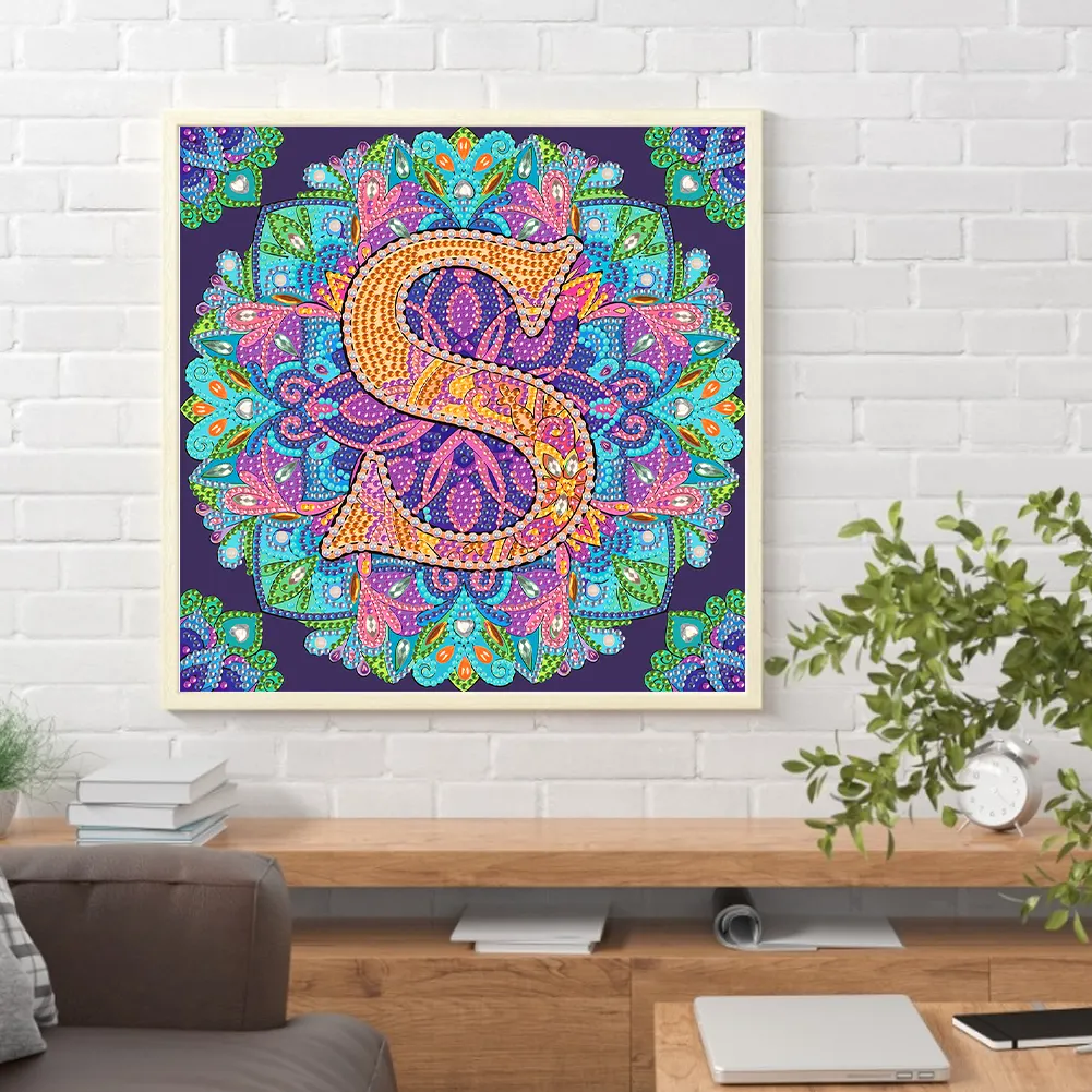 Diamond Painting - Partial Special Shaped Drill - Datura S(30*30cm)