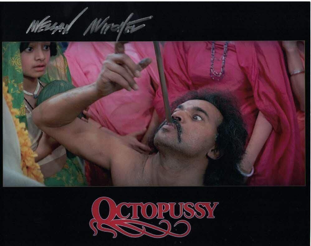 MELLAN MITCHELL - Sword Swallower in Octopussy hand signed 10 x 8 Photo Poster painting