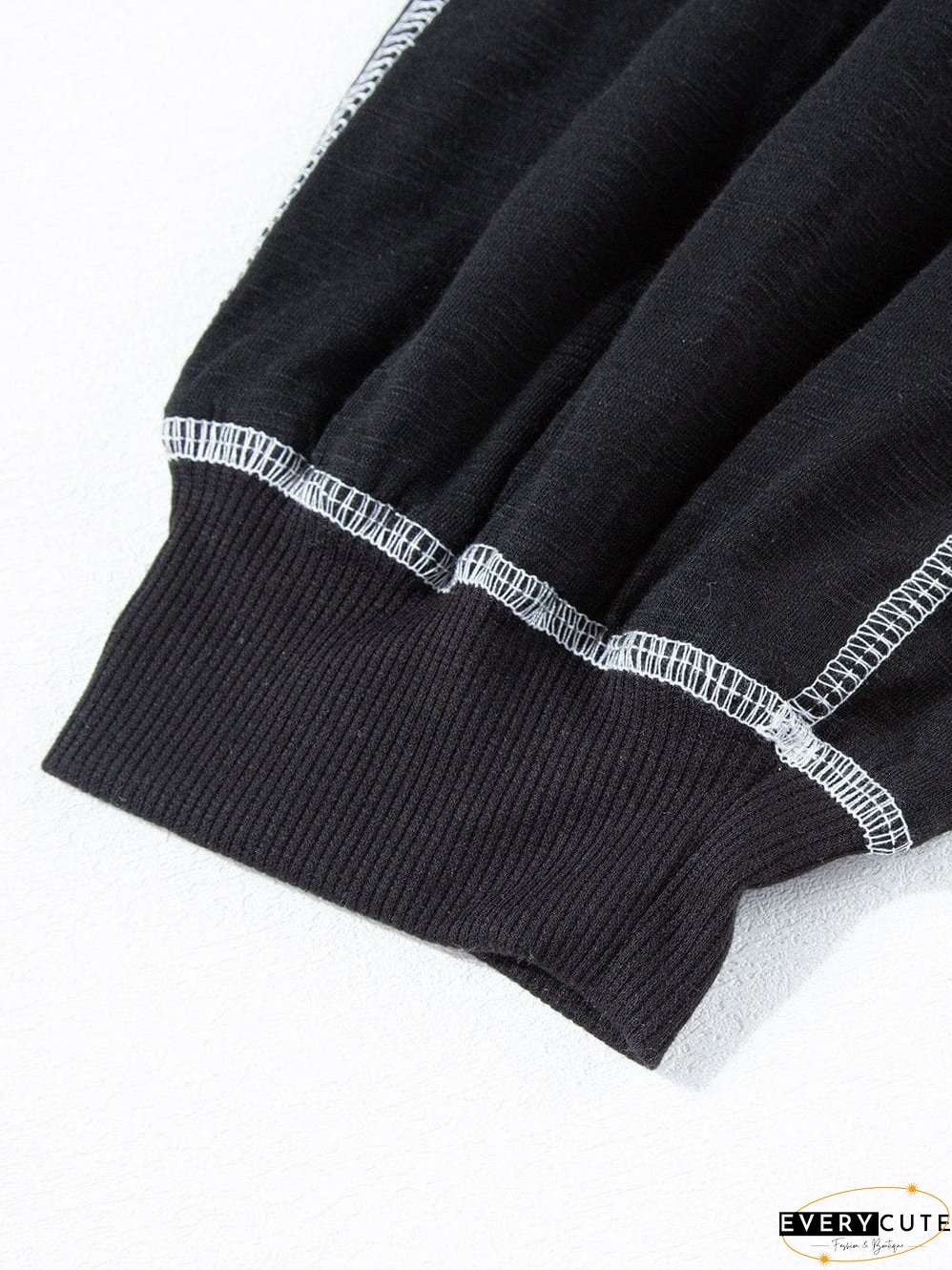 Flattering Maxi Dress with Contrasting Stitches