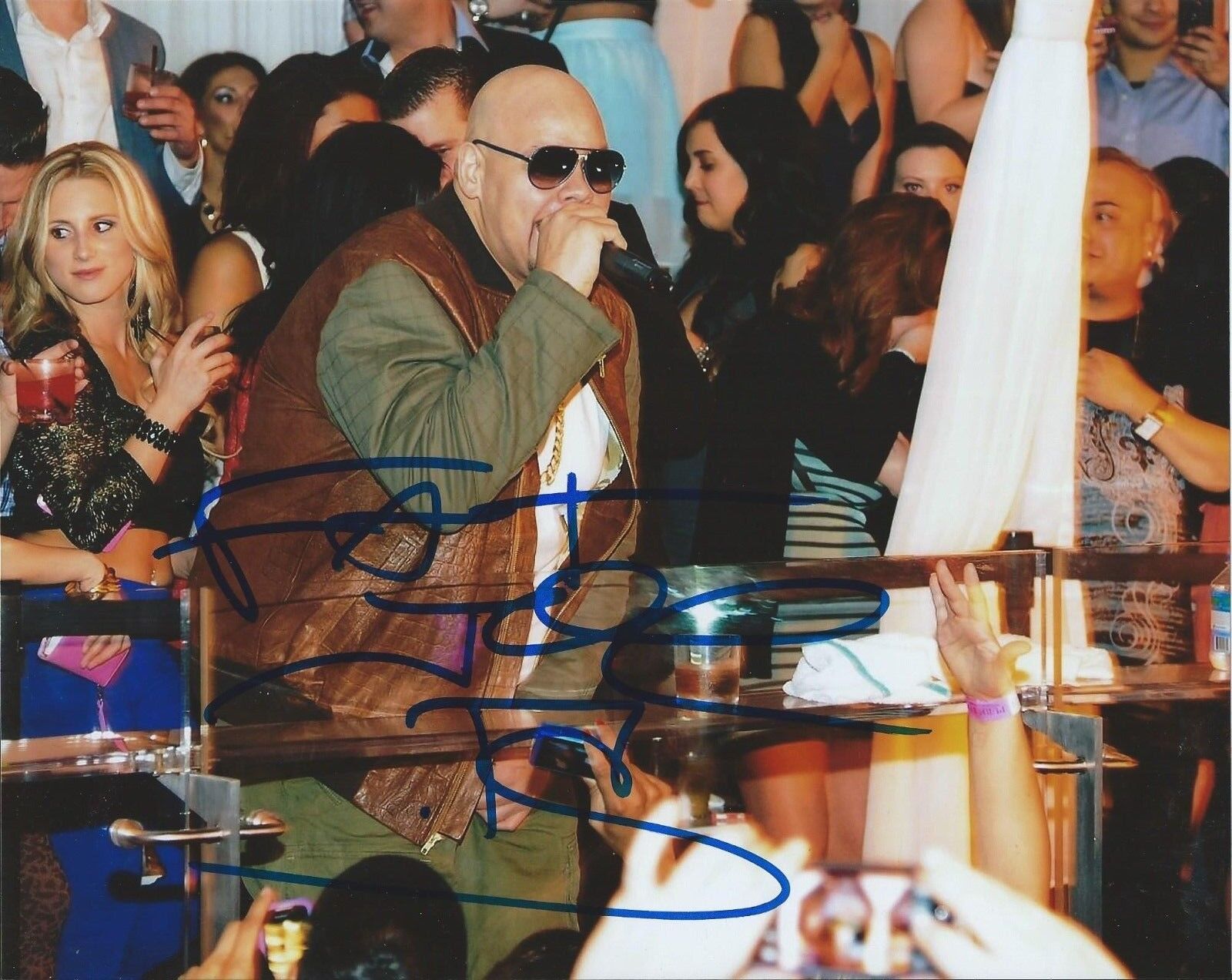 FAT JOE JOEY CRACK signed autographed 8X10 Photo Poster painting LIL WAYNE, BIG PUN w/COA