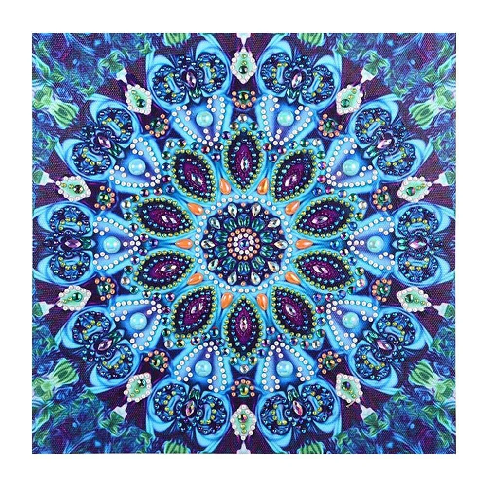 Diamond Painting - Partial Round Drill - Flower(30*30cm)