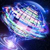 TOMZON A32 Flying Toy, Flying Orb Ball Hover Ball Outdoor Flying Galaxy Ball with RGB LED Light Spinner, Mini Drone Boomerang Nebula Orb Soring UFO