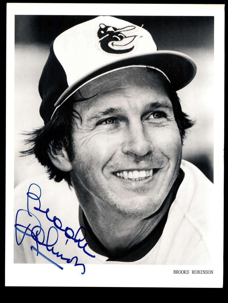 Brooks Robinson JSA Coa Signed 9x11 Photo Poster painting Autograph