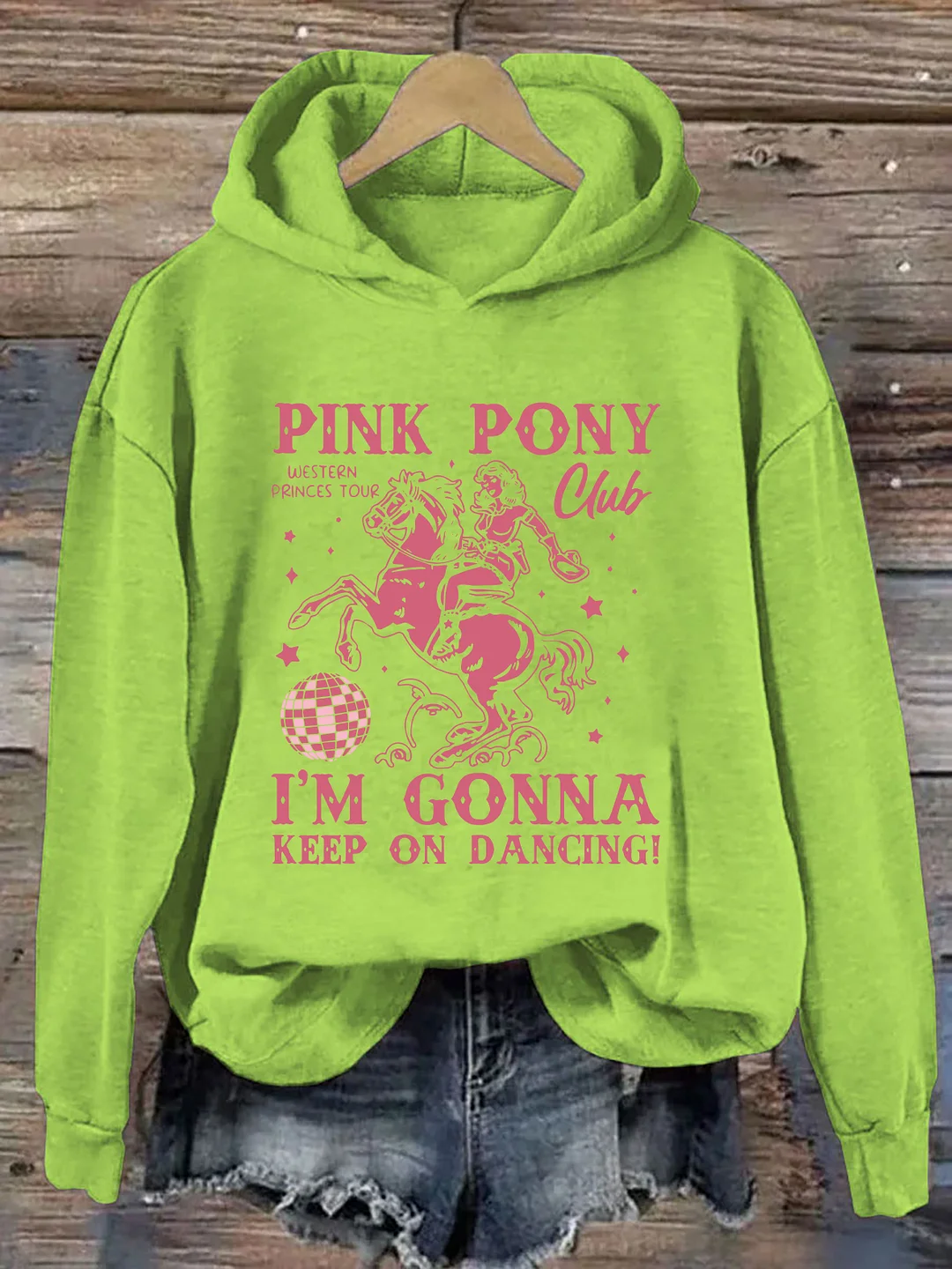 Pink Pony Club Hoodie